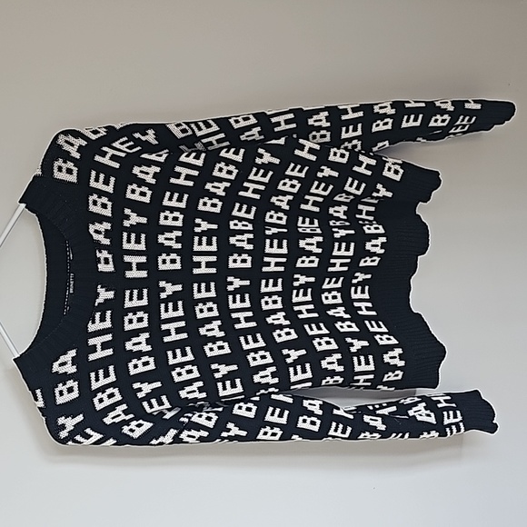 Brunette The Label Hey Babe Knit Sweater - Picture 2 of 6